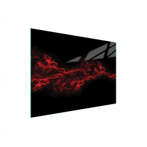 Glasschneidebrett 40x30 Schwarz