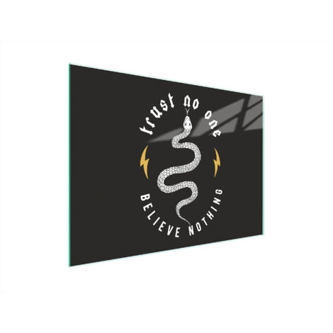 Glasschneidebrett 40x30 Schwarz