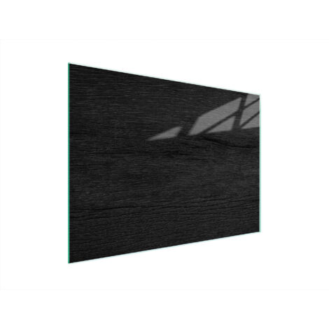 Glasschneidebrett 40x30 Schwarz
