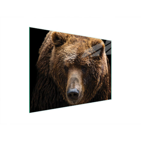 Glasschneidebrett 40x30 Teddybär
