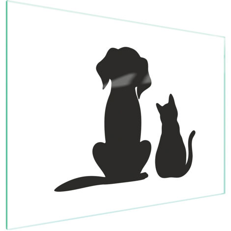 Glasschneidebrett 40x30 Tiere