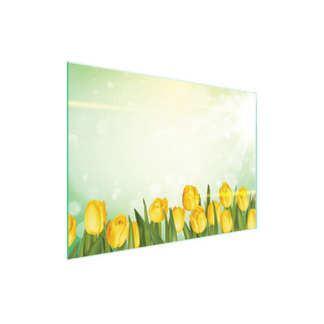 Glasschneidebrett 40x30 Tulpen