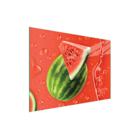 Glasschneidebrett 40x30 Wassermelone