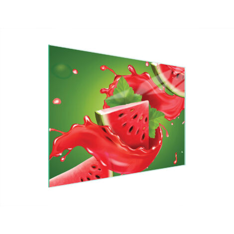 Glasschneidebrett 40x30 Wassermelone