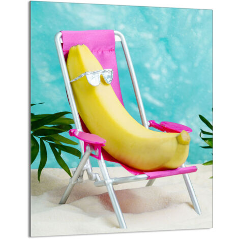 Glasschneidebrett 40x52 Banane