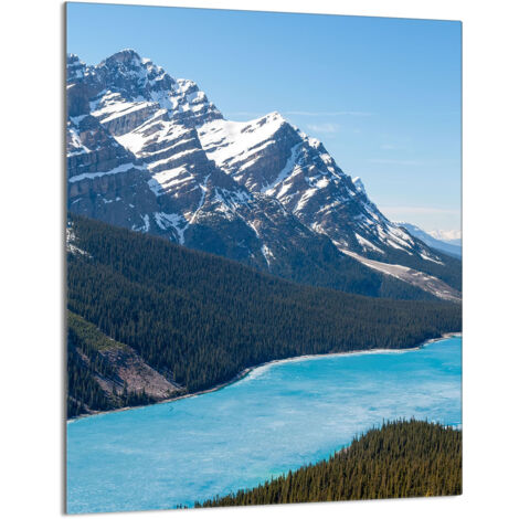 Glasschneidebrett 40x52 Berge