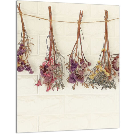Glasschneidebrett 40x52 Blumen