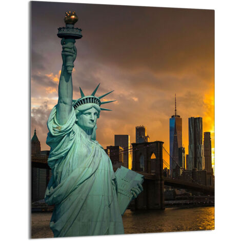 Glasschneidebrett 40x52 City