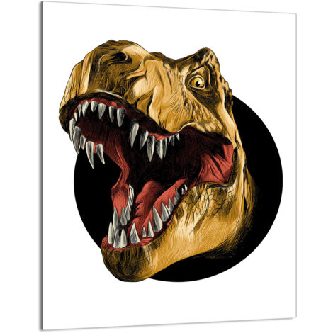 Glasschneidebrett 40x52 Dinosaurier