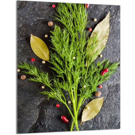 Glasschneidebrett 40x52 Fenchel