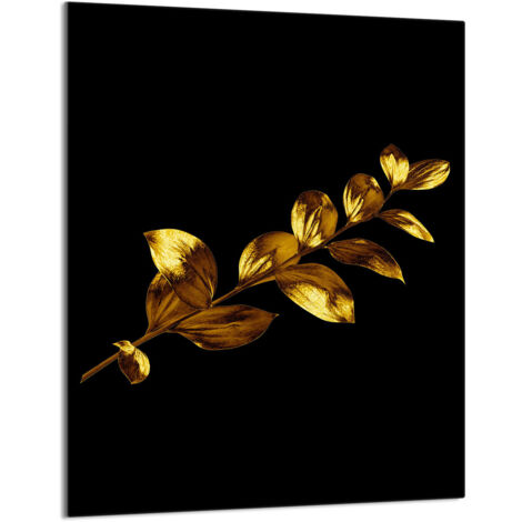 Glasschneidebrett 40x52 Gold