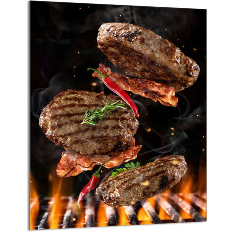 GLASSCHNEIDEBRETT 40x52 Grill