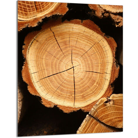 Glasschneidebrett 40x52 Holz