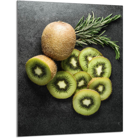 Glasschneidebrett 40x52 Kiwi