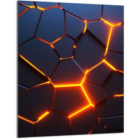 Glasschneidebrett 40x52 Magma