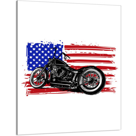 Glasschneidebrett 40x52 Motorrad