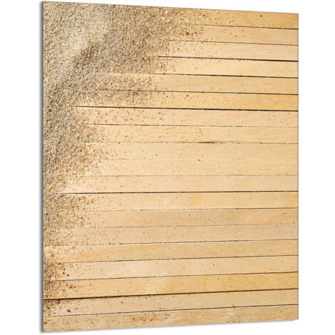 Glasschneidebrett 40x52 Sand