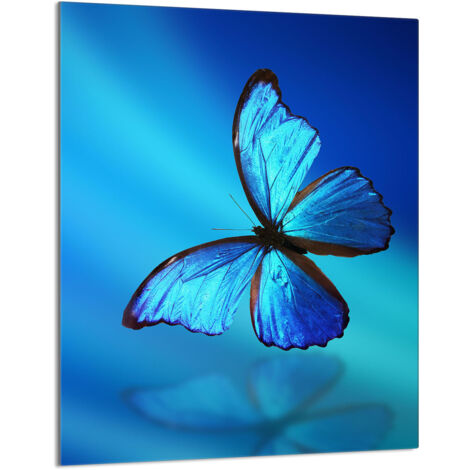 Glasschneidebrett 40x52 Schmetterling