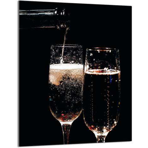 Glasschneidebrett 40x52 Wein