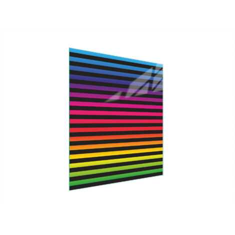 Glasschneidebrett 45x52 Bunt