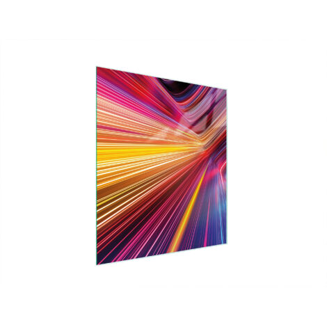 Glasschneidebrett 45x52 Bunt