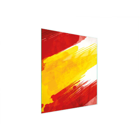 Glasschneidebrett 45x52 Bunt
