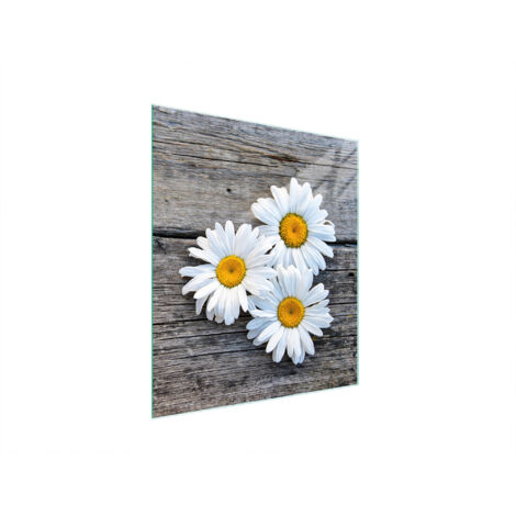 Glasschneidebrett 45x52 Daisy