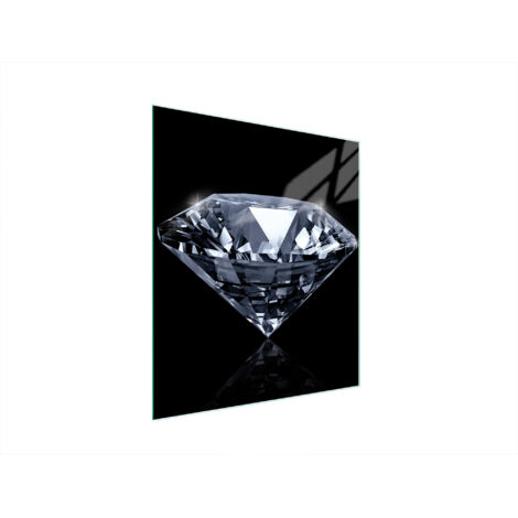 Glasschneidebrett 45x52 Diamant