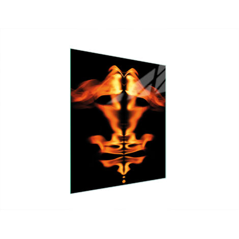 Glasschneidebrett 45x52 FEUER