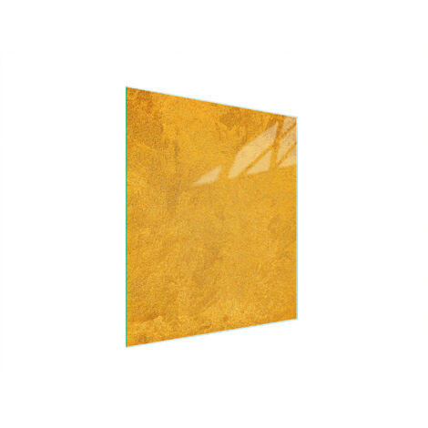 Glasschneidebrett 45x52 Gold