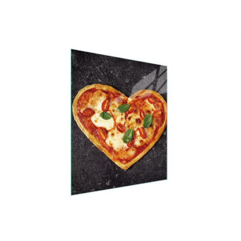 Glasschneidebrett 45x52 Herz