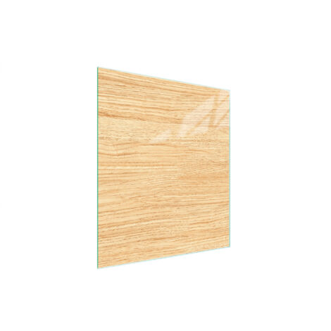 Glasschneidebrett 45x52 Holz