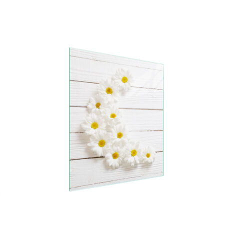 Glasschneidebrett 45x52 Holz