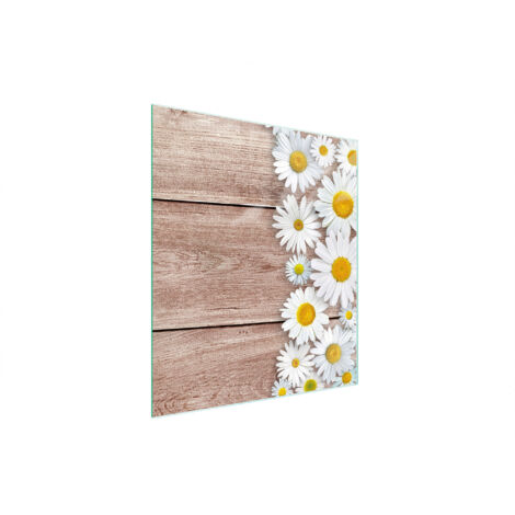 Glasschneidebrett 45x52 Holz