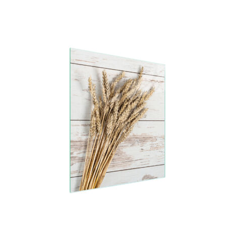 Glasschneidebrett 45x52 Holz