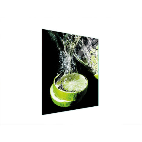 Glasschneidebrett 45x52 Limette