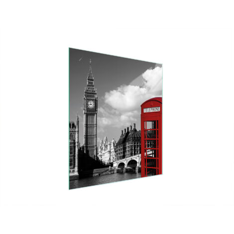 Glasschneidebrett 45x52 London