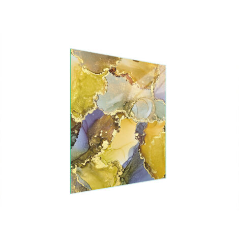 Glasschneidebrett 45x52 Marmor