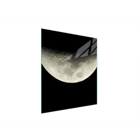 Glasschneidebrett 45x52 Mond