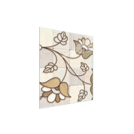Glasschneidebrett 45x52 Mosaik