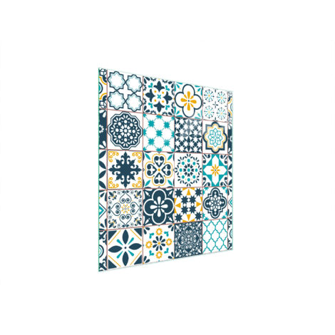 Glasschneidebrett 45x52 Mosaik
