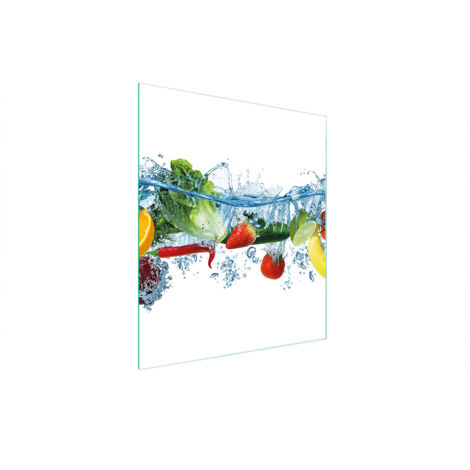 Glasschneidebrett 45x52 Obst