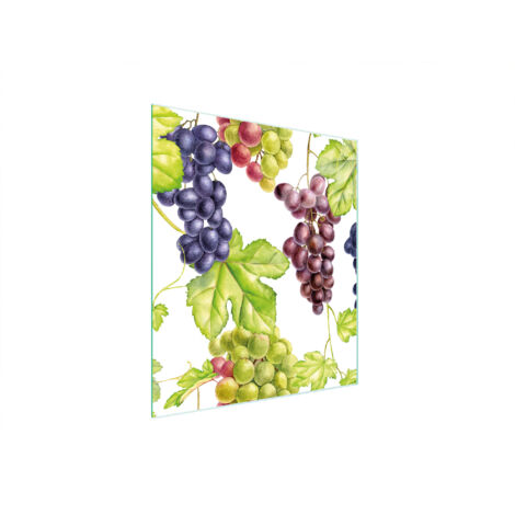 Glasschneidebrett 45x52 Obst