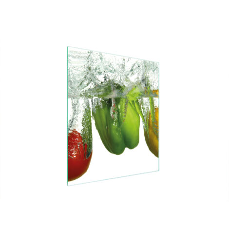 Glasschneidebrett 45x52 Pfeffer