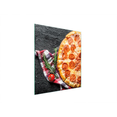 Glasschneidebrett 45x52 Pizza