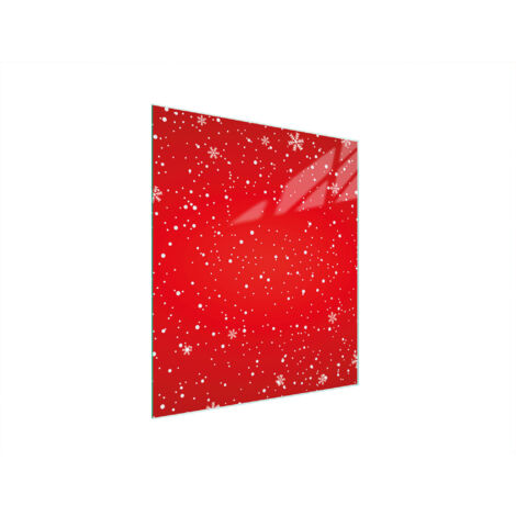 Glasschneidebrett 45x52 ROT