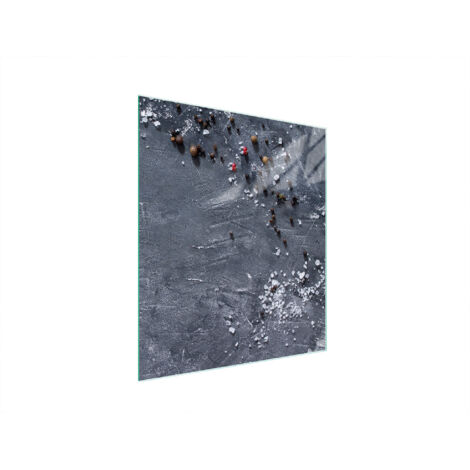 Glasschneidebrett 45x52 schiefer