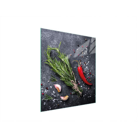Glasschneidebrett 45x52 schiefer