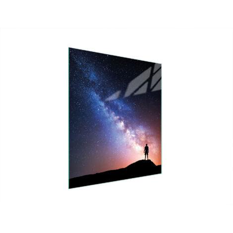 Glasschneidebrett 45x52 Sterne