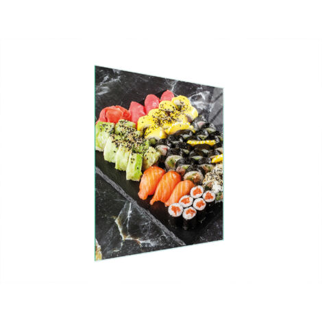 Glasschneidebrett 45x52 SUSHI